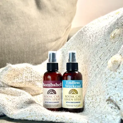 1 bottle 4OZ Car Freshener Spray Room Linen Spray odor-free fragranced Made in USA Pet Plastic Scent Household Toilet Perfume