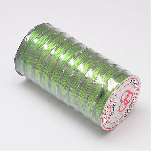 Flat Elastic Crystal String