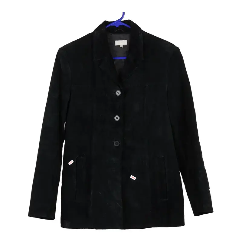 Project Blazer - Small Black Suede