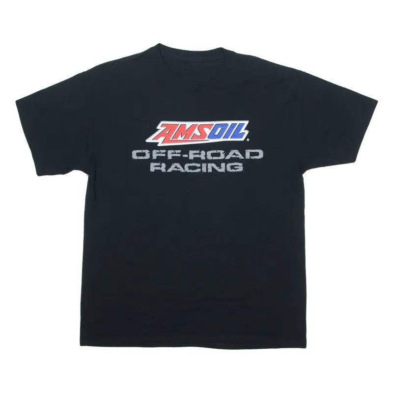 AMSOIL Off-Road Racing Mens T-Shirt Black USA L