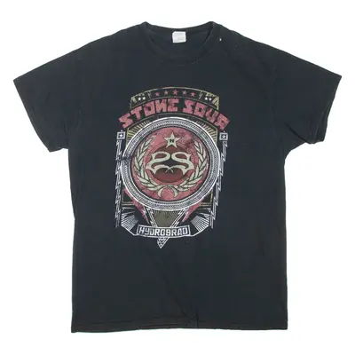 GILDAN Mens T-Shirt Black M