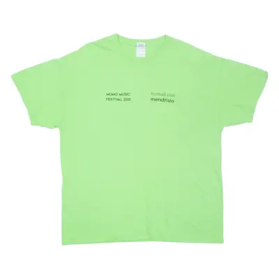 GILDAN Momo Music Festival 2015 Mens T-Shirt Green XL