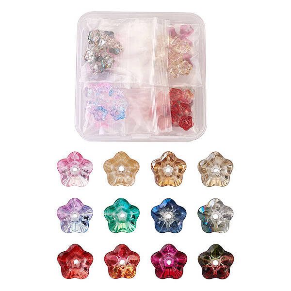 Electroplate Glass Beads