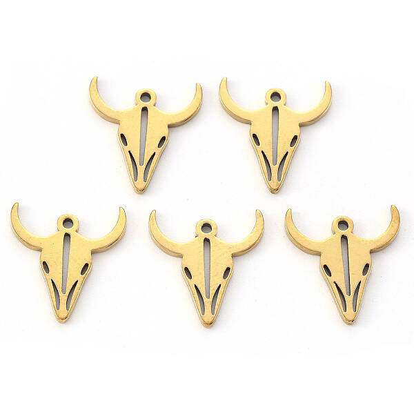 PVD Vacuum Plating 304 Stainless Steel Charms