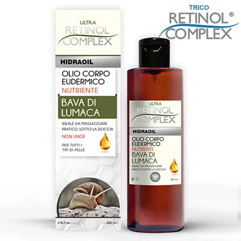 Retinol Complex Ultra Olio Corpo Bava Di Lumaca 200 Ml