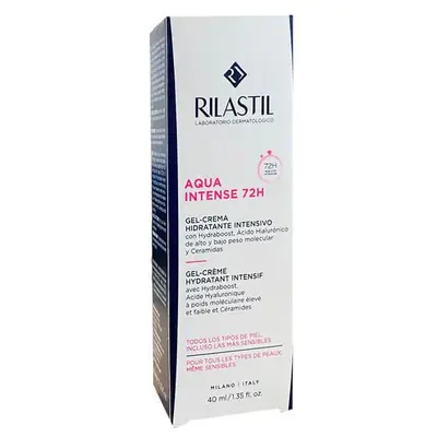 Rilastil Intensive Moisturizing Cream Gel Aqua Intense 72H 40ML