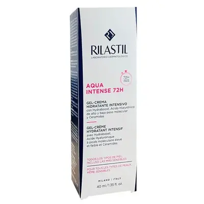 Rilastil Aqua Intense 72H Gel Crema Idratante Intensiva 40ml