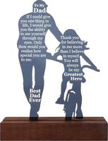 Dad Gifts from Daughter  Gift for Dad, Dad Birthday Ideas Gift Cool Father's Day Gifts from Daughter Best DadEver Gifts Decor...