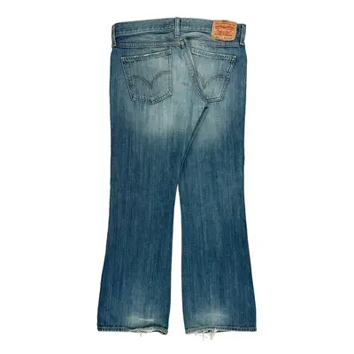 Slim Boot Cut Levis Jeans - 34W 30L Blue Cotton | Size: 34″ waist