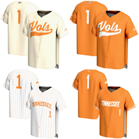 Youth & Adult Limited #1 Tennessee Volunteers College Baseball Jersey, Tennessee NCAA Shirt, Classic Fit Unisex Men Women Cot...