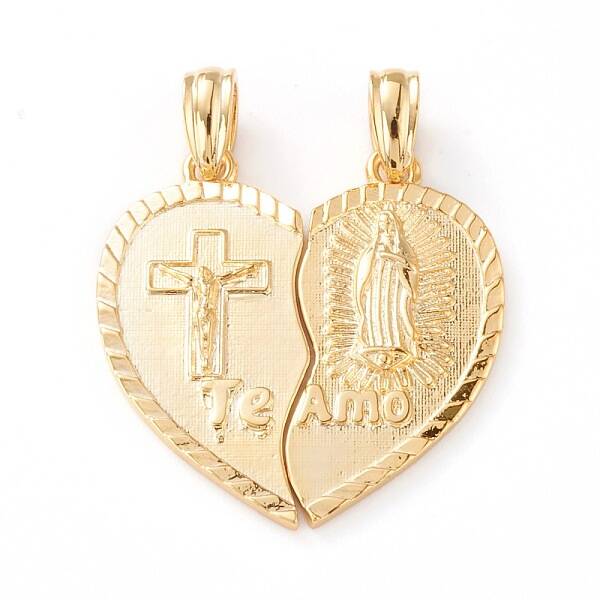 Brass Split Pendants