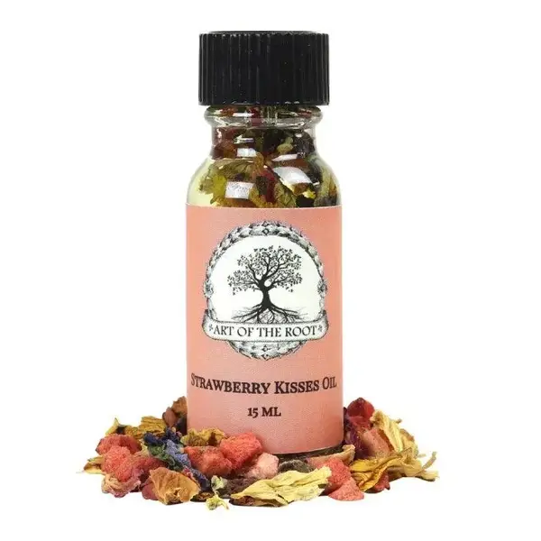 Strawberry Kisses Oil for True Love, Romance, Relationships & Confidence | Art Of The Root