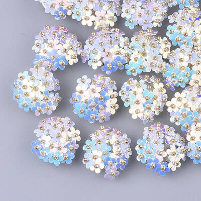 PVC Paillette Cabochons
