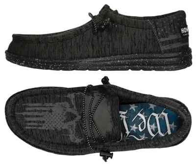 Howitzer Men's Slip-On Shoes Roam Live Free Sneakers with Camo Print Footwear