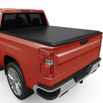YITAMOTOR® 5.8 ft Tonneau Cover Soft Roll Up for 2007-2025 Chevrolet Silverado/GMC Sierra 1500