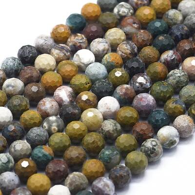 Natural Ocean Jasper Beads Strands