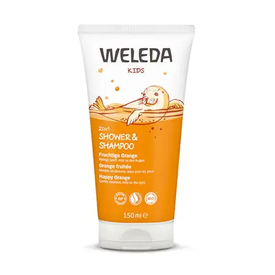 Weleda Doccia Crema E Shampoo 2 In 1 Happy Orange 150 Ml