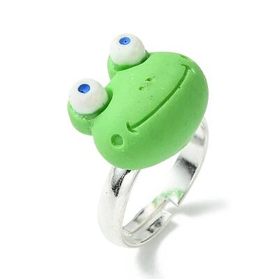 Frog Resin Finger Ring