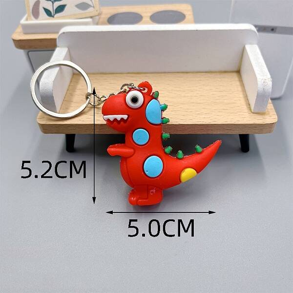 PVC Plastic Keychain