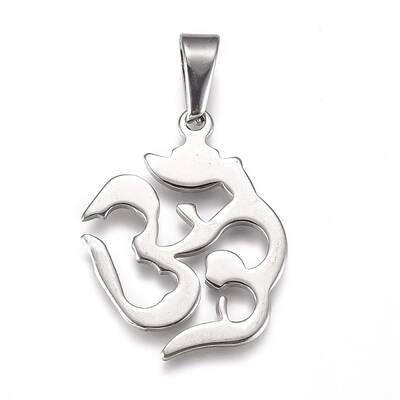 Tarnish Resistant Yoga 304 Stainless Steel Pendants