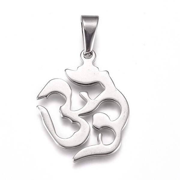 Tarnish Resistant Yoga 304 Stainless Steel Pendants