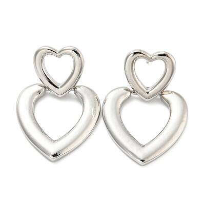 Heart Stud Earrings