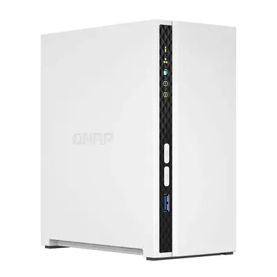 TS-233-US QNAP 2-Bay NAS/storage Server Mini Tower Ethernet LAN White Cortex-A55