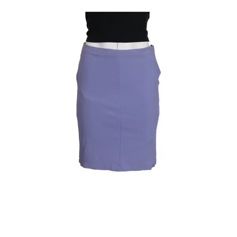 Missoni Midi Skirt - 30W UK 10 Blue Viscose Blend