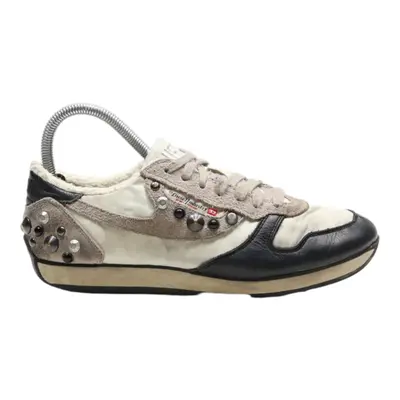 DIESEL Sneaker Trainers Beige Synthetic Womens UK 3.5
