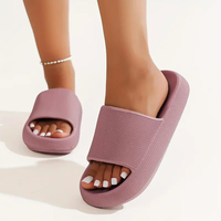 Comfortable EVA Slides - Soft, Lightweight, Non-Slip, Casual Indoor Shoes for Women - All-Season, Solid Color, Easy Slip-On D...