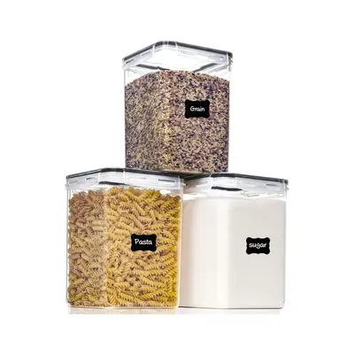 PANTRYSTAR Large Food Storage Containers with Lids Airtight 5.2L /176Oz, for Flour, Sugar, Baking Supply and Dry Food Storage...