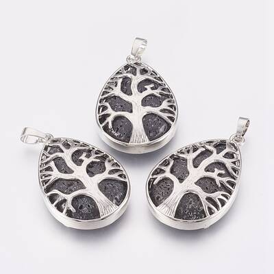 Natural Lava Rock Pendant