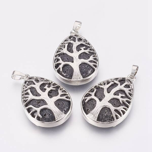 Natural Lava Rock Pendant