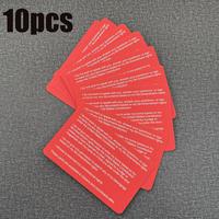 Immigration Card, 10pcs/set Immigration Card, Protective Tool Card, Understand Your Rights Card