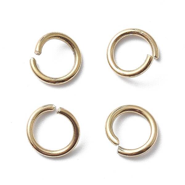 Ion Plating(IP) 304 Stainless Steel Open Jump Rings