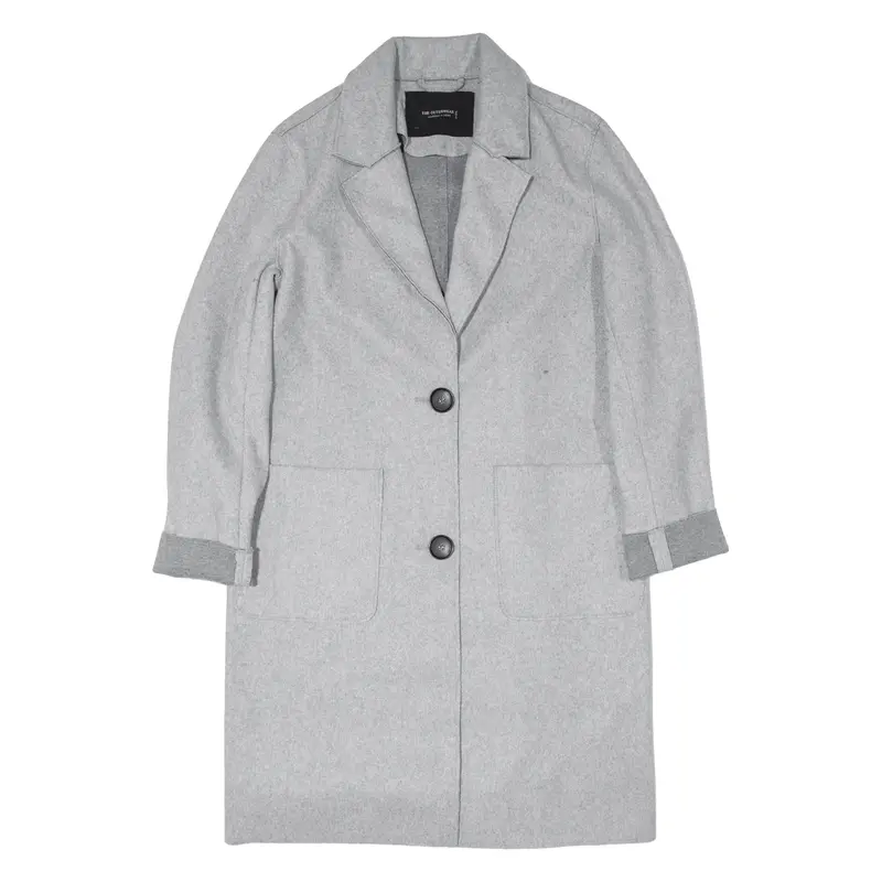 C&A Outerwear Overcoat Jacket Grey Womens S