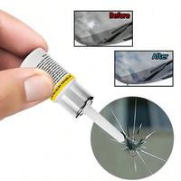 Nano Fluid Filler Windshield Repair Kit - 1pc for Repairing Chips, Cracks & Star-Shaped Cracks in Automotive Glass Windscreen...
