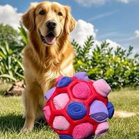 Dog Snuffle Ball - Interactive Puzzle Toy, Encourages Foraging, Slow Feeder for Training & Stress Relief, Chew Toy for All Do...