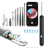 Ear Wax Removal - Earwax Remover Tool with 8 Pcs Ear Set - Ear Canal Cleaner with 1080P Camera - FSA HSA Eligible - Ear Clean...