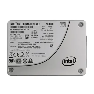 Intel SSDSC2KG960G701 | DC S4600 960GB Triple-Level Cell SATA 6Gb/s 2.5-Inch Solid State Drive
