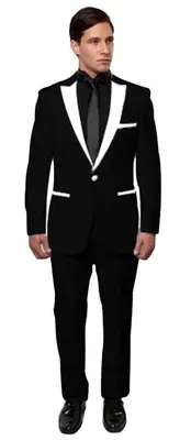 Stage-Tux Black/White - Tuxedo Wholesale Distributors