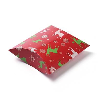 Christmas Gift Card Pillow Boxes