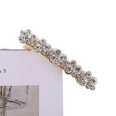 Metal Rhinestone Hair Bobbin Pins