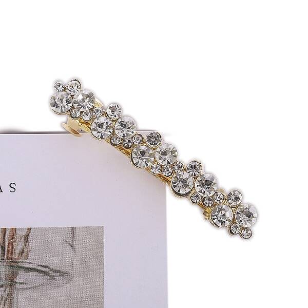 Metal Rhinestone Hair Bobbin Pins
