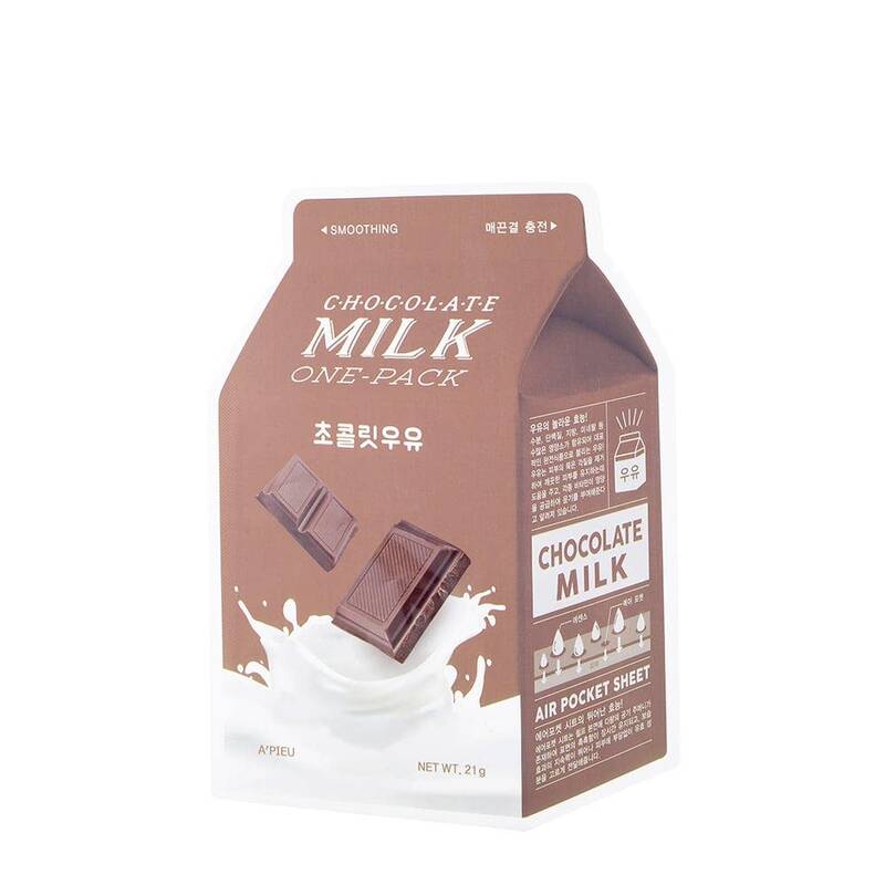 Chocolate and milk mask A'pieu in single package