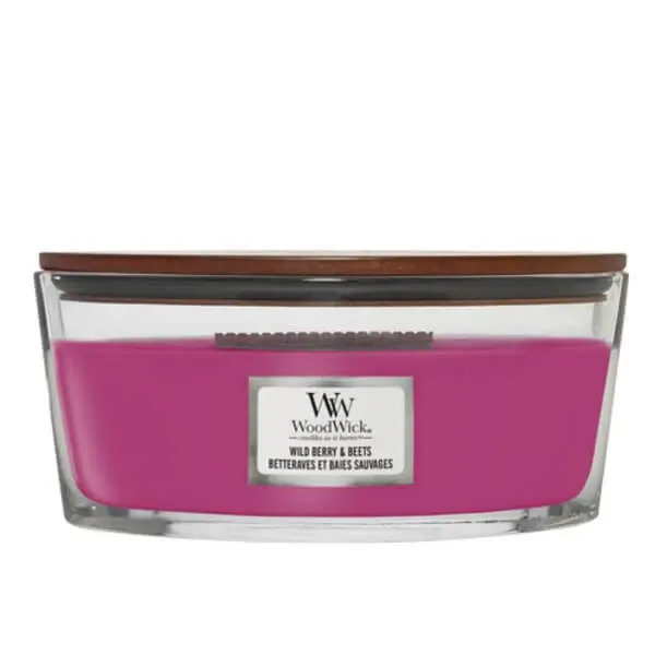 Woodwick Wild Berry & Beets Ship Scented Candle 16 oz