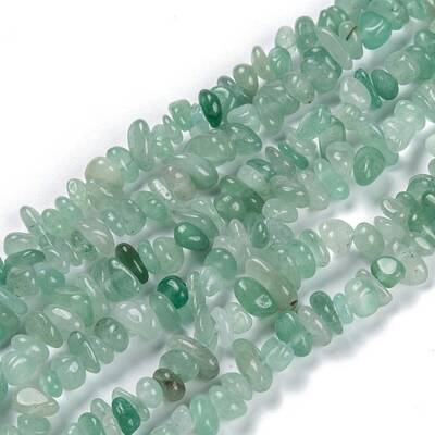 Natural Green Aventurine Beads Strands