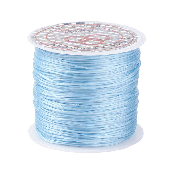 Flat Elastic Crystal String
