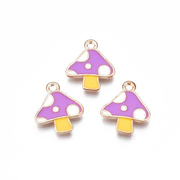 Autumn Theme Alloy Enamel Charms