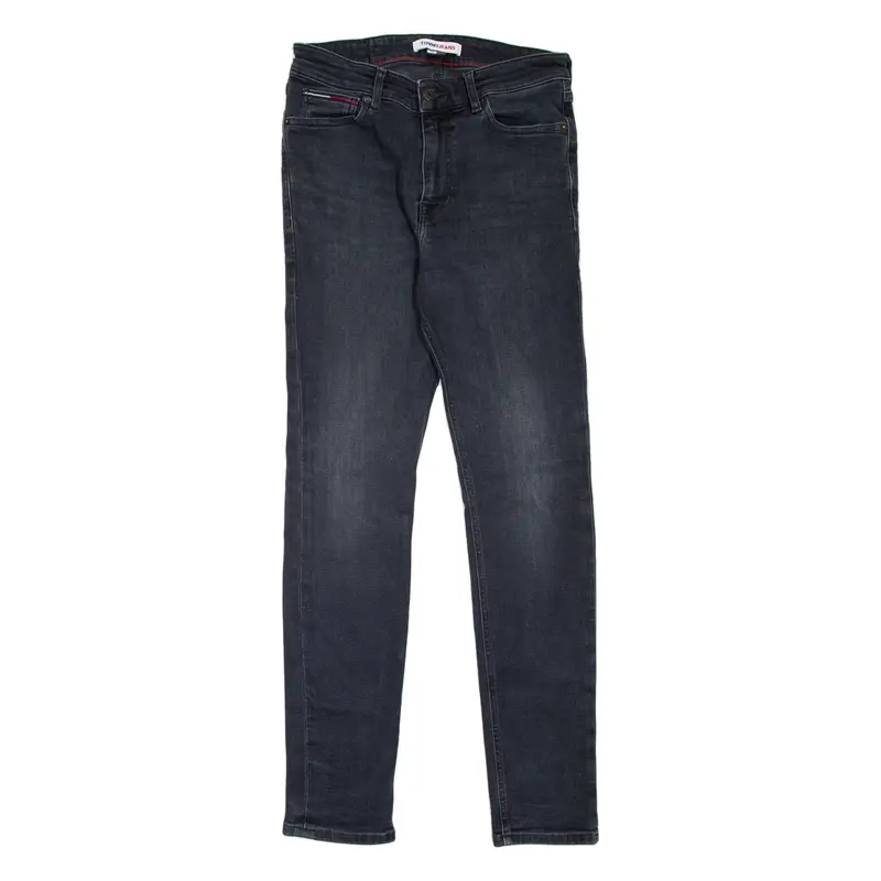 TOMMY JEANS Simon Mens Jeans Blue Slim Skinny Stone Wash W30 L32